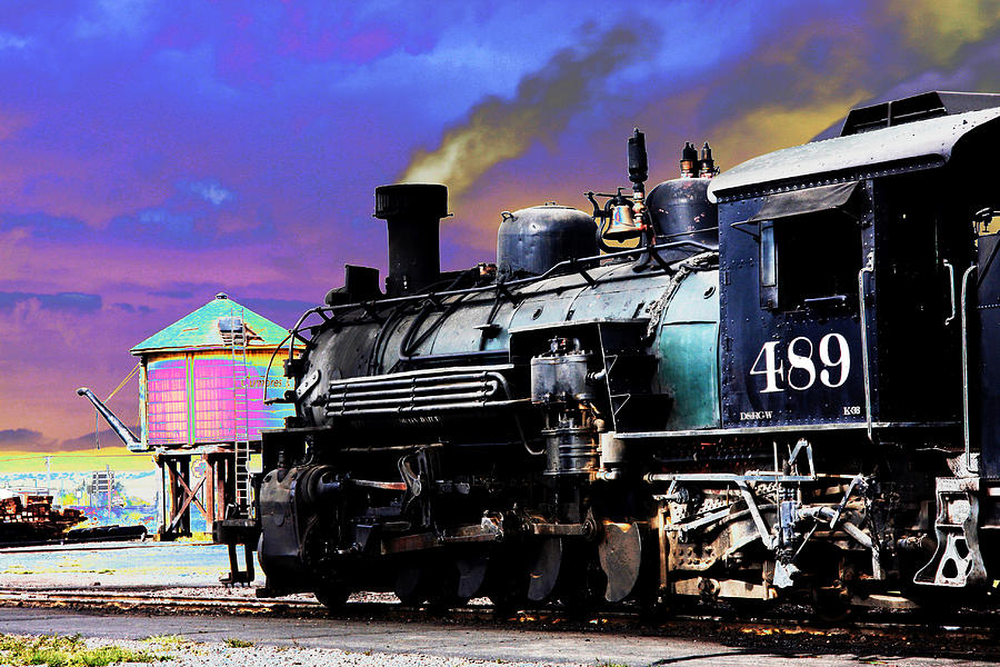 Train 489 Photograph by Steven Bateson