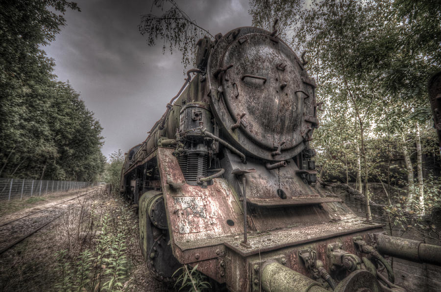 Train 5 Digital Art by Nathan Wright