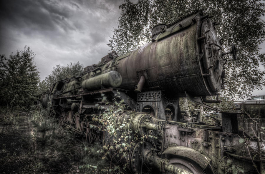 Train 6 Digital Art by Nathan Wright