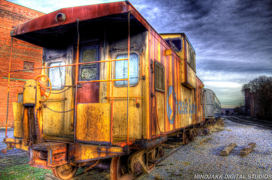 Train Caboose Photograph by Jonny D