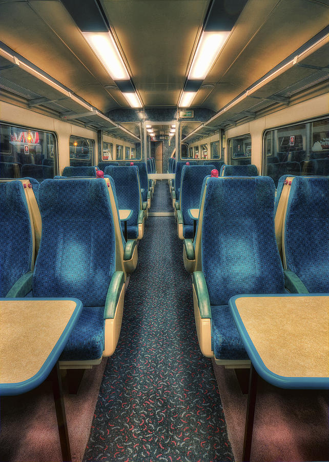 Train Photograph - Train Carriage by Ian Mitchell