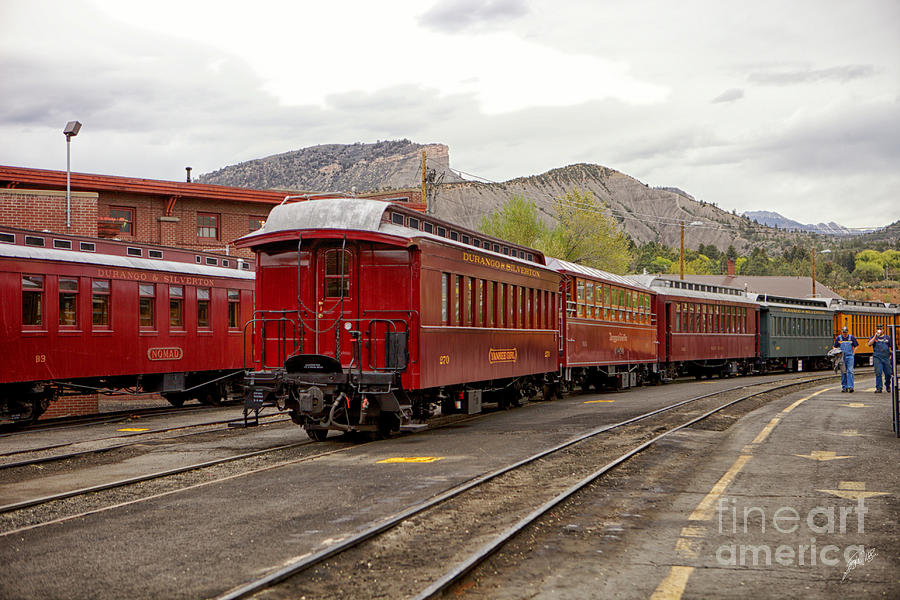 Train Cars Photograph by Erika Weber