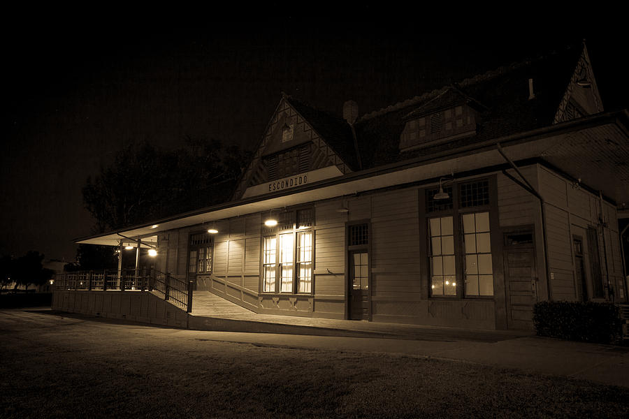 Train Depot 3 Photograph by Dave Hall