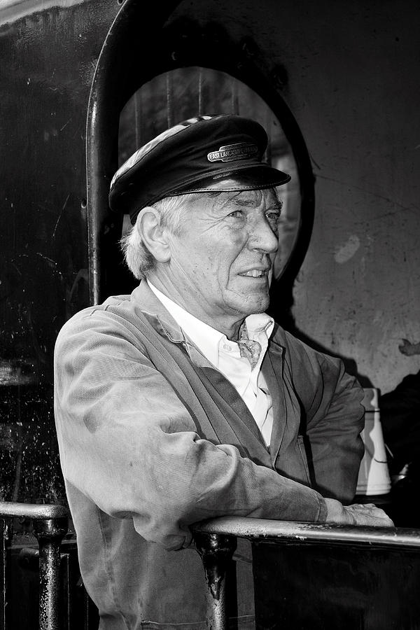 Train Driver Photograph by Paul Scoullar
