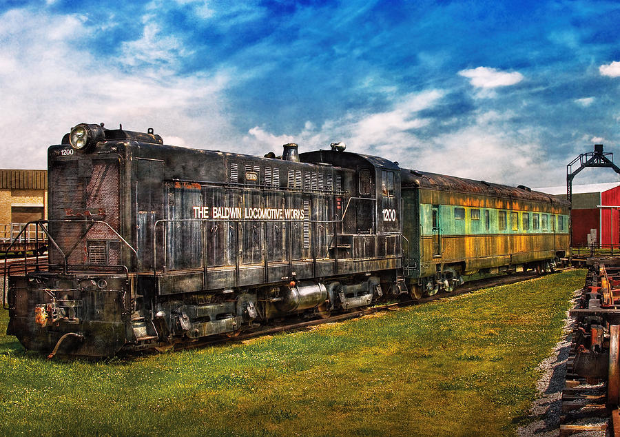Train - Engine - Baldwin Locomotive Works Photograph by Mike Savad