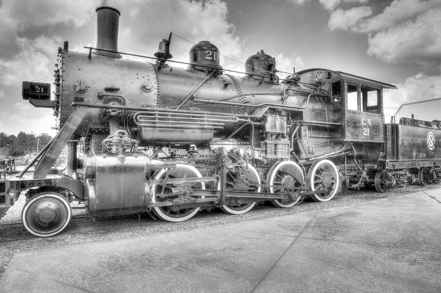 Train Engine of old Photograph by Gerald Adams
