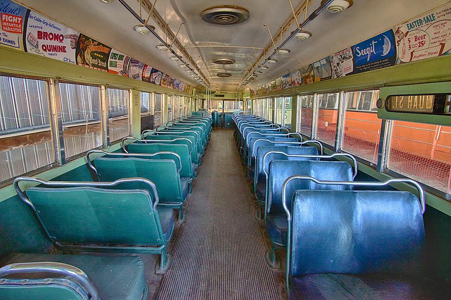 Train Interior #2 Photograph by Robin Mayoff