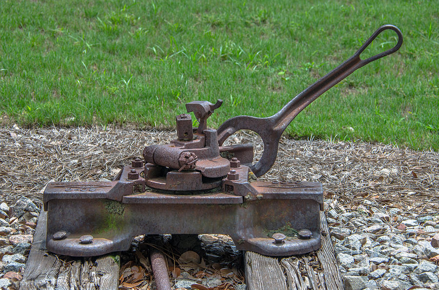 Train Lever Photograph by Dale Powell