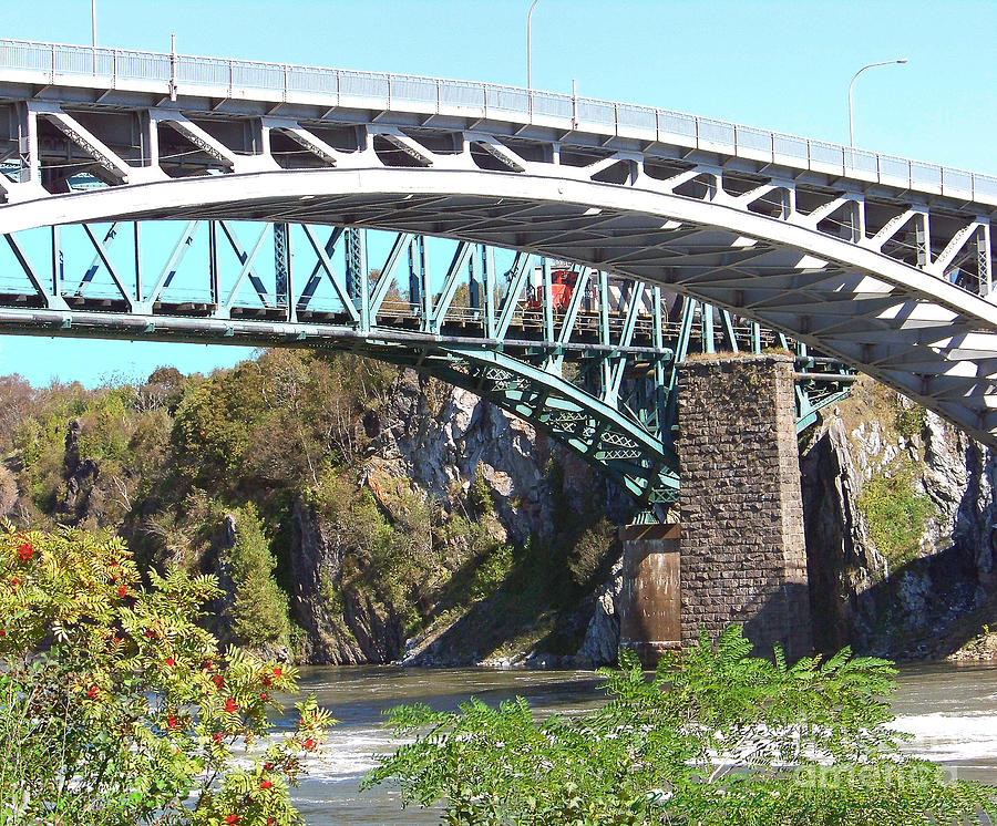 Bridge Over Reversing Falls Photograph