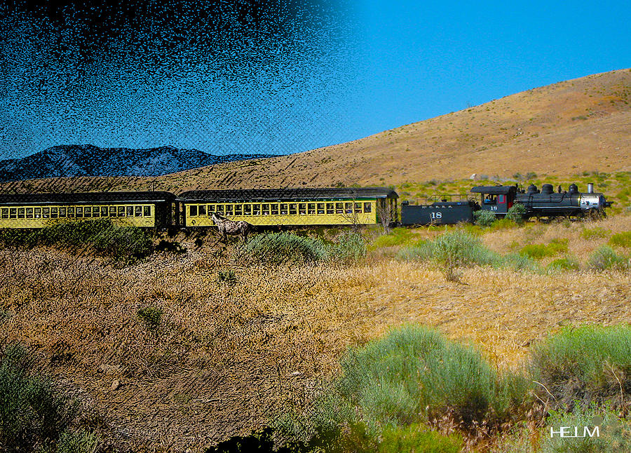 Train-sitions Photograph by Mayhem Mediums