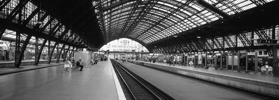 Train Photograph - Train Station, Cologne, Germany by Panoramic Images