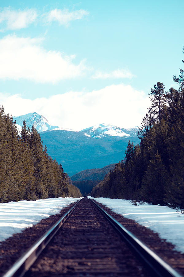 Train to Mountains Photograph by Kim Fearheiley
