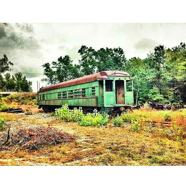 Train Photograph - #train #traincar #abandoned #clubcar by Glenn Duda