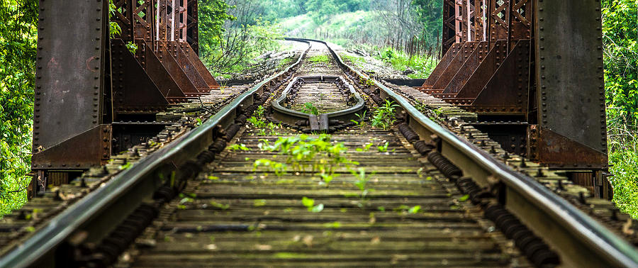 Train Trestle 2 Photograph by David Johnson - Fine Art America