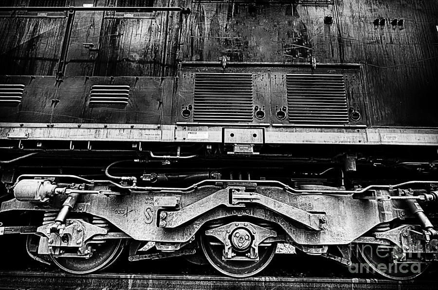 Train Wheels Closeup Photograph by Danny Hooks
