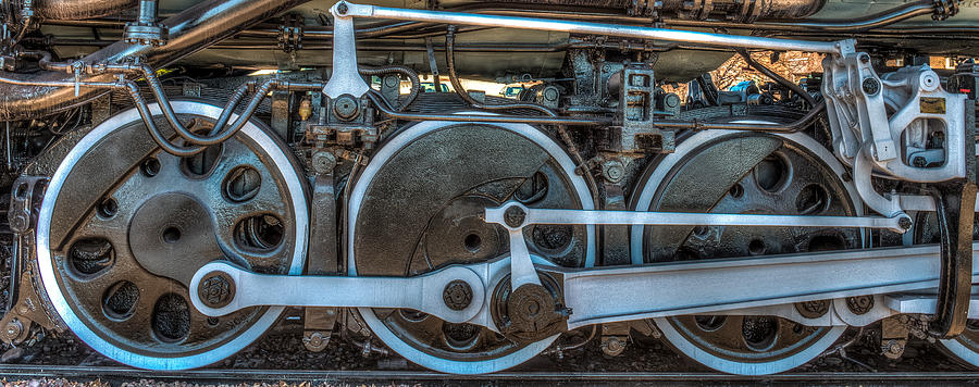 Train Wheels Photograph by Paul Freidlund