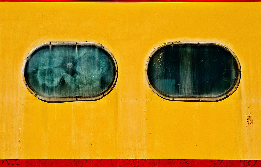 Train Window Photograph by Bud Simpson