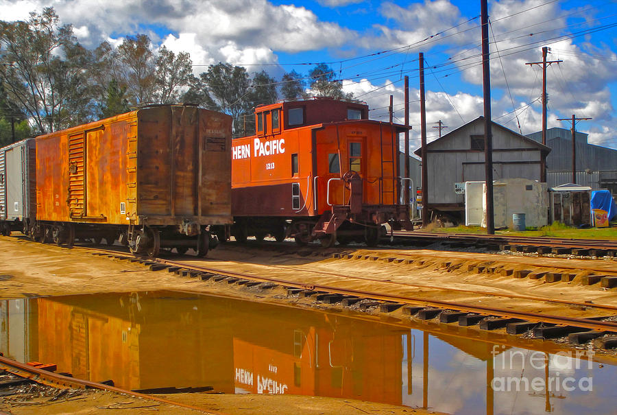 Train Photograph - Trains - 03 by Gregory Dyer