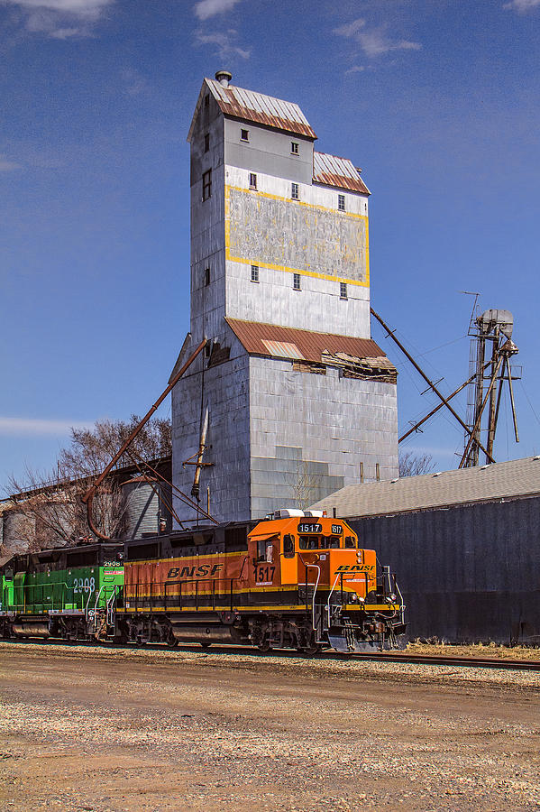 Trains and Grains Photograph by Steven Bateson