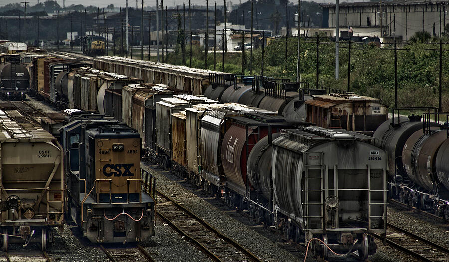 Trains Photograph by Chauncy Holmes