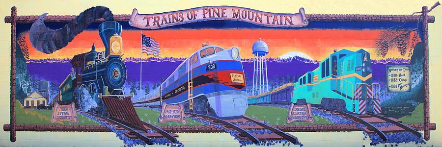Trains of Pine Mountain Photograph by Gordon Elwell