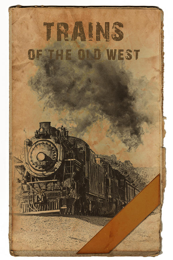Trains of the Old West Digital Art by John Haldane