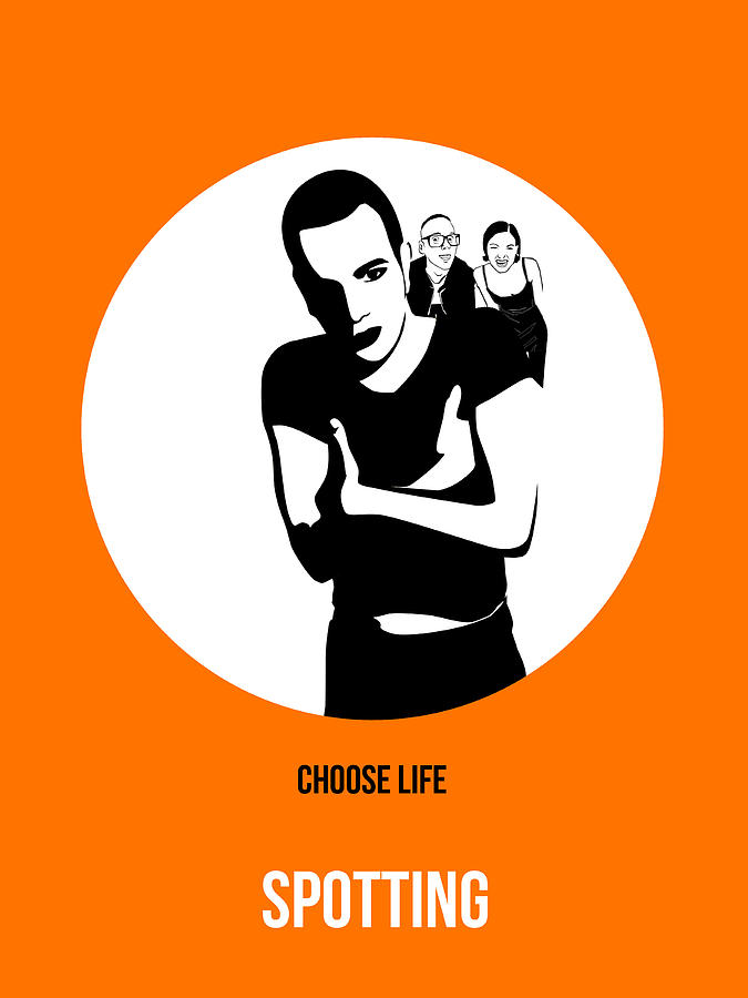 Actor Painting - Trainspotting Poster 2 by Naxart Studio
