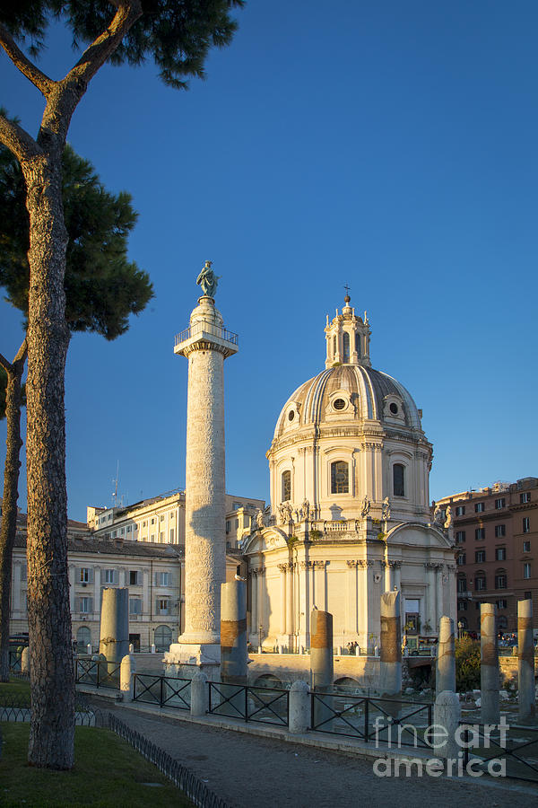 Trajans Column - Rome Photograph by Brian Jannsen