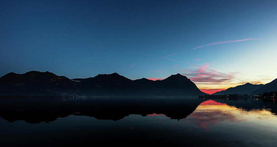 Tramonto Sul Lago Diseo by Marco Rosato Photography