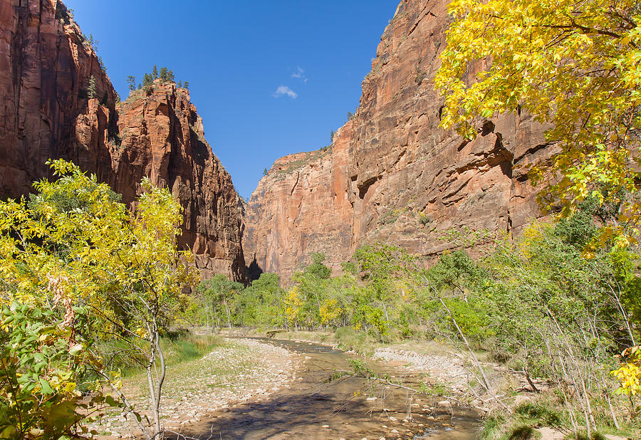 Tranquil Canyon Scene Photograph