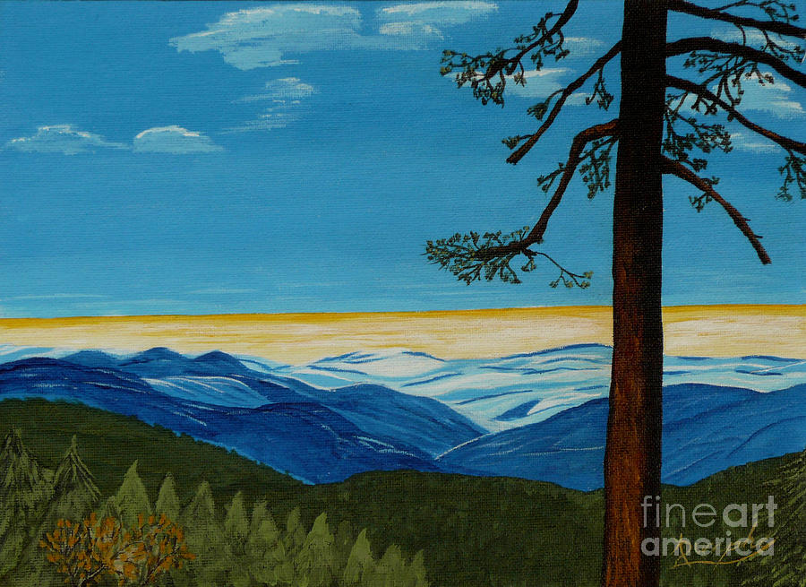 Tree Painting - Tranquil Solitude by Anthony Dunphy