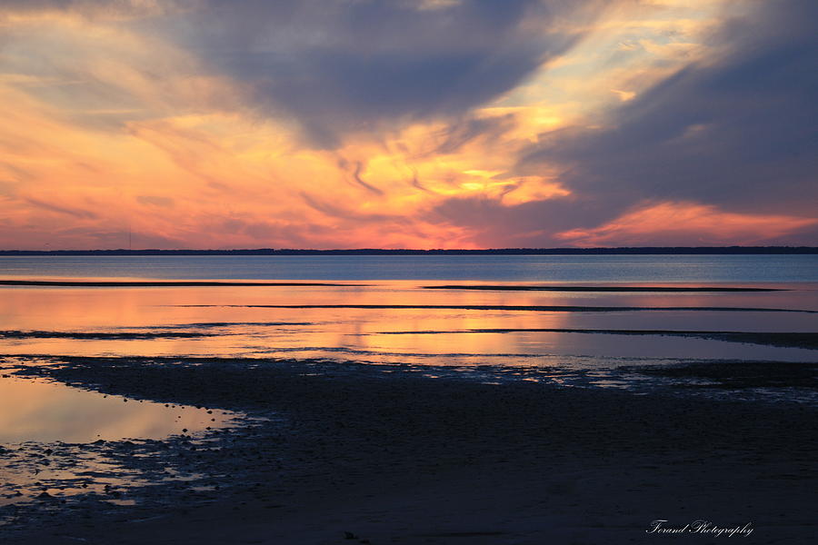 Tranquil Sunset Photograph by Debra Forand