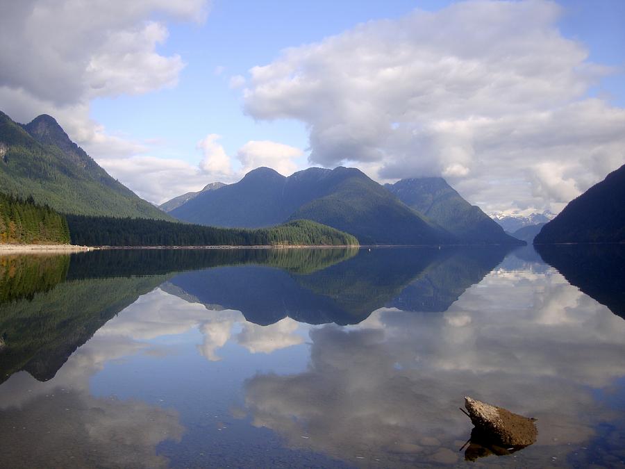 Nature Photograph - Tranquility Moment - Alouette Lake - Golden Ears Prov. Park, British Columbia by Ian McAdie