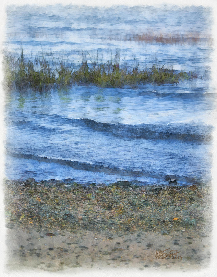 Sea Digital Art - Tranquility Base by William Sargent