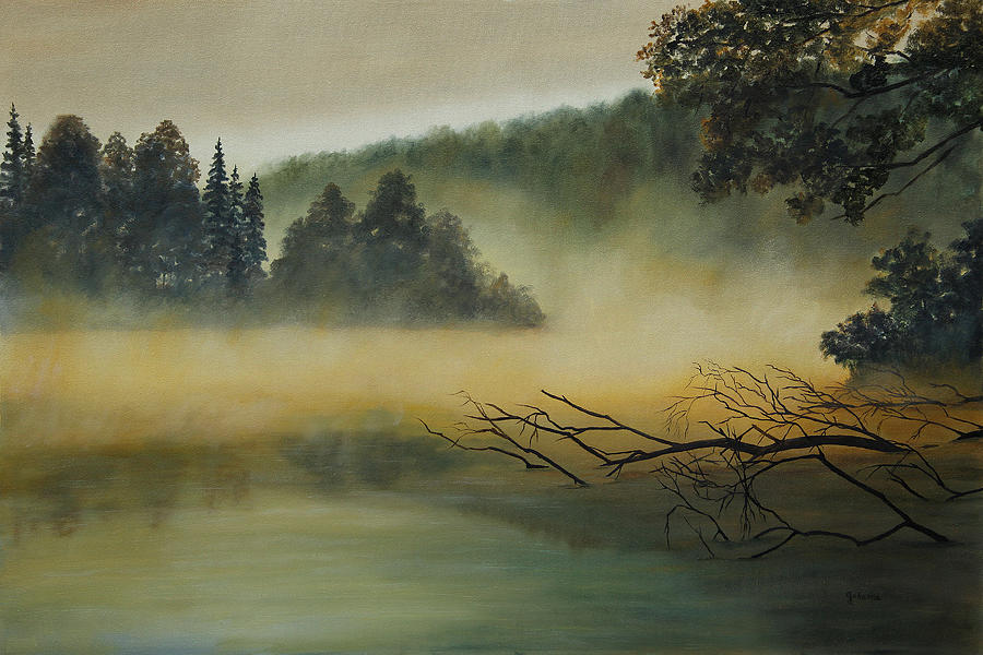 Tranquility Painting by Johanna Lerwick
