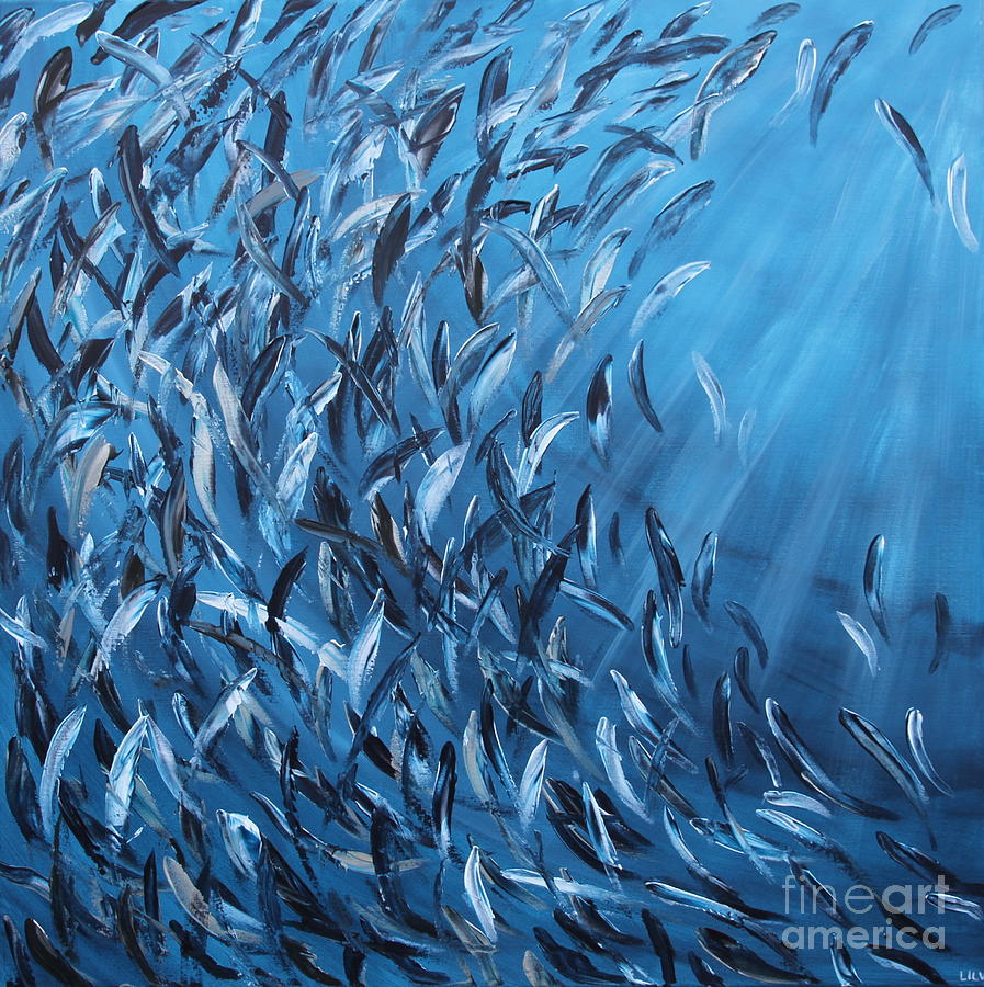 Tranquility SOLD Painting by Lilu Lilu Tranquility SOLD Painting by Lilu Lilu