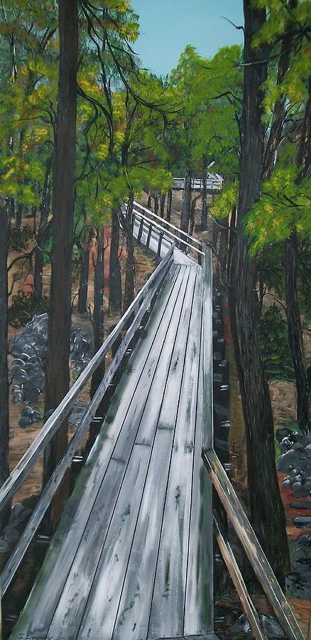 Tranquility Trail Painting by Sharon Duguay