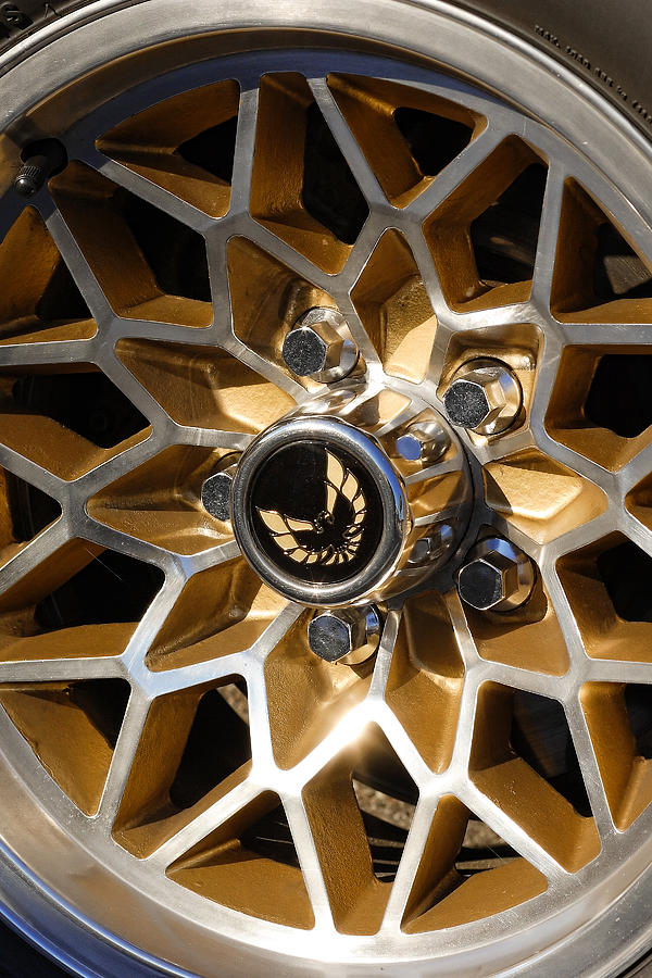 Trans-Am Snowflake Wheel Photograph by Gordon Dean II