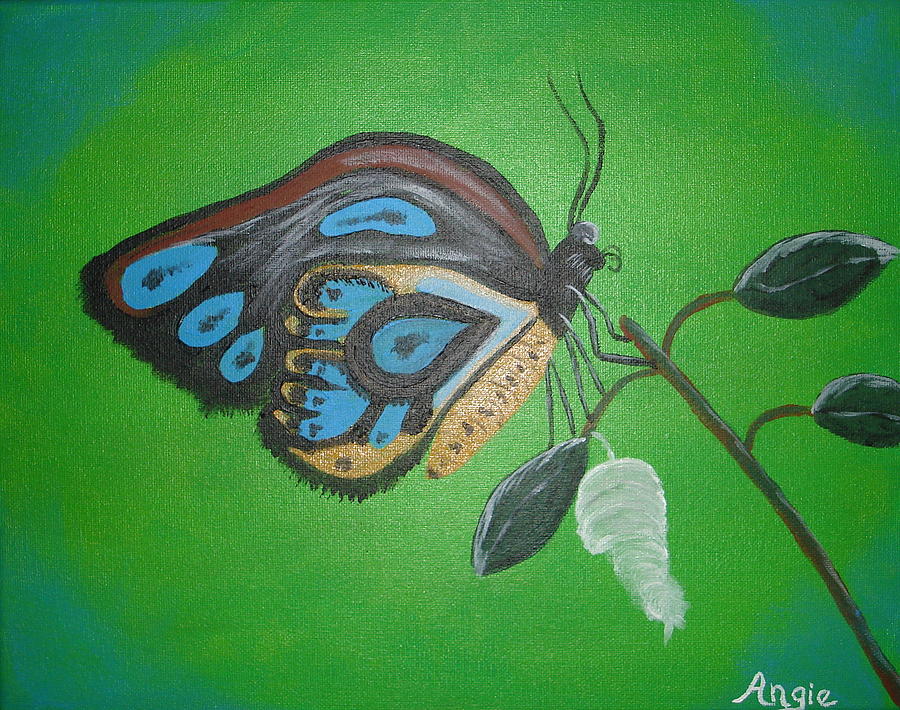 Transformation Painting by Angie Butler
