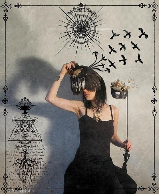 Magic Photograph - Transformation - Mandala by Yuko Ishii