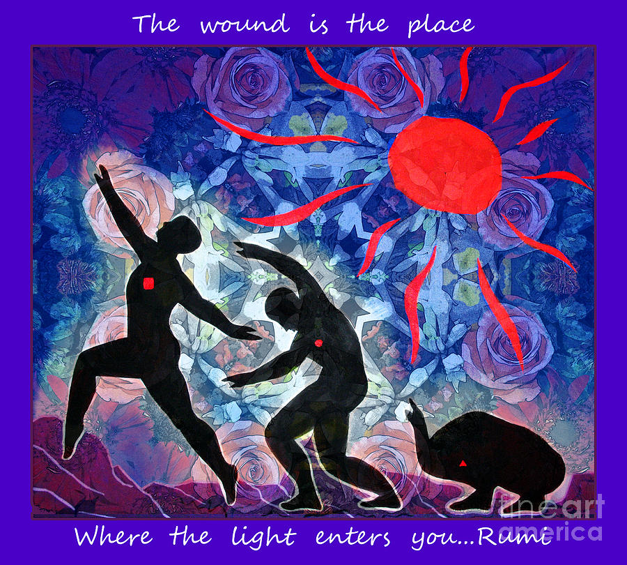 Transformation With Rumi Painting by Joseph J Stevens