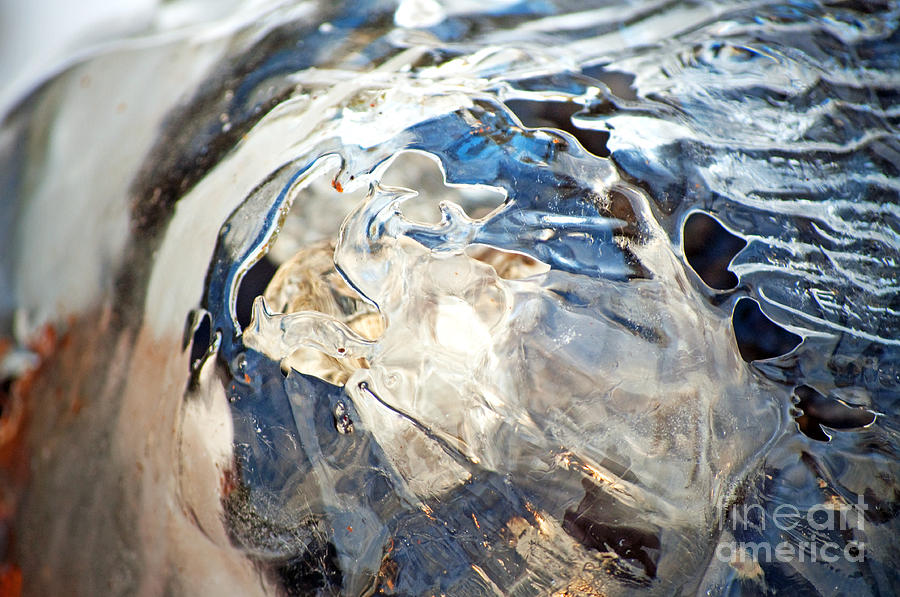 Transforming Ice I Photograph by Gwyn Newcombe