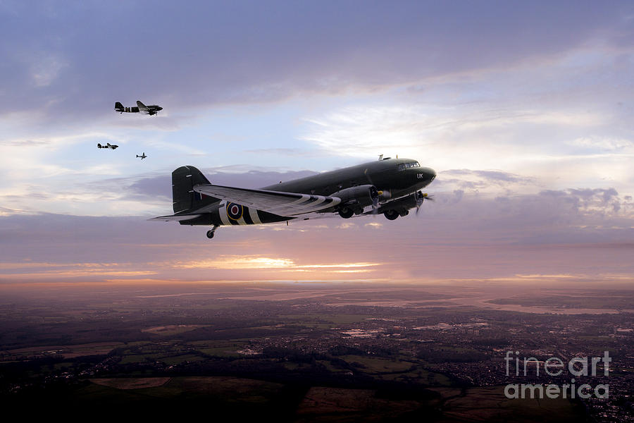 Douglas Digital Art - Transport Command  by Airpower Art