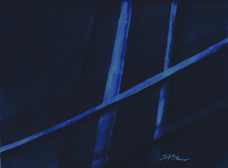 Trapped    Number 9 Painting by Diane Strain