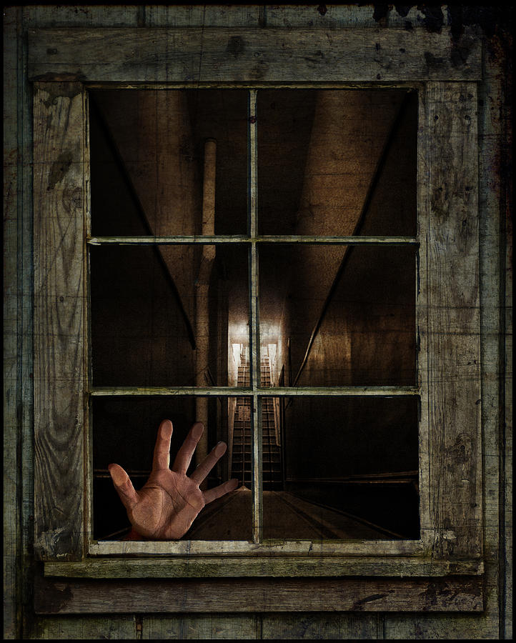 Hand Digital Art - Trapped by Rick Mosher