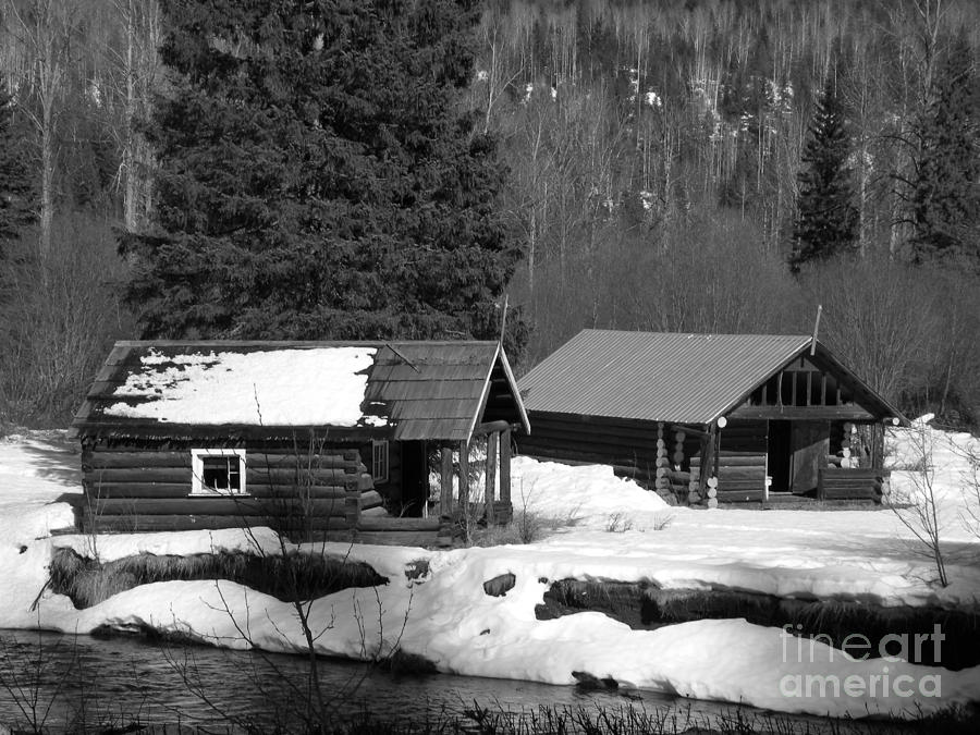 Trappers Cabins Photograph By Val Carosella