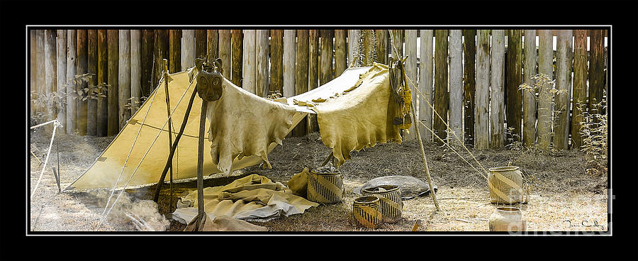 Trappers Camp Sepia Photograph By Tim Cosby