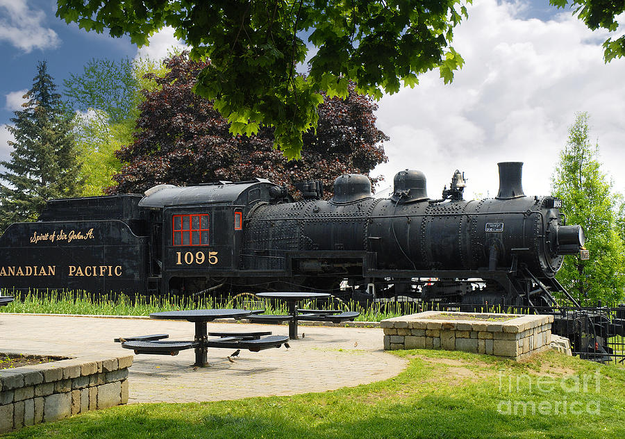 Travel in times past on Canadian Pacific  Photograph by Brenda Kean