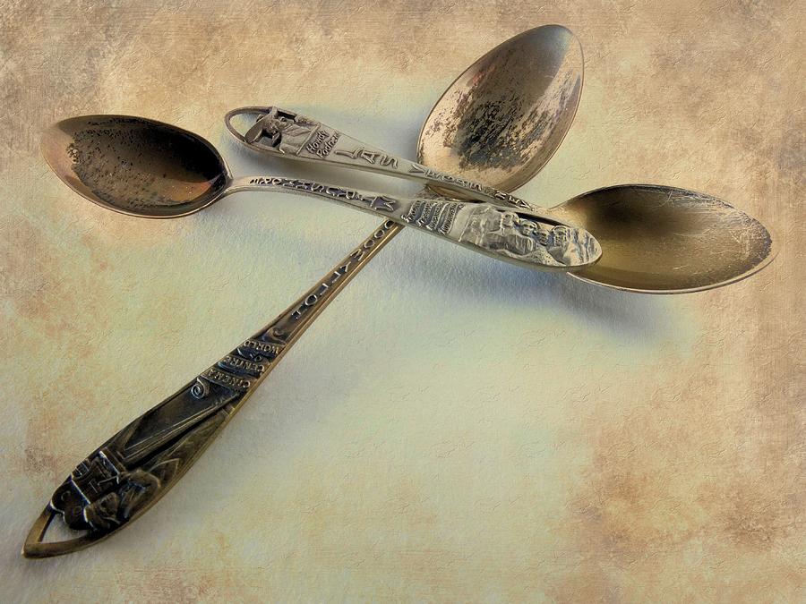 Travel Spoons Photograph by Scott Kingery