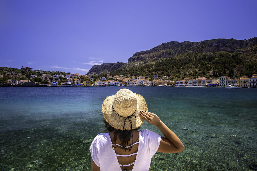 Travel to Greek Island Photograph by Hocus-focus
